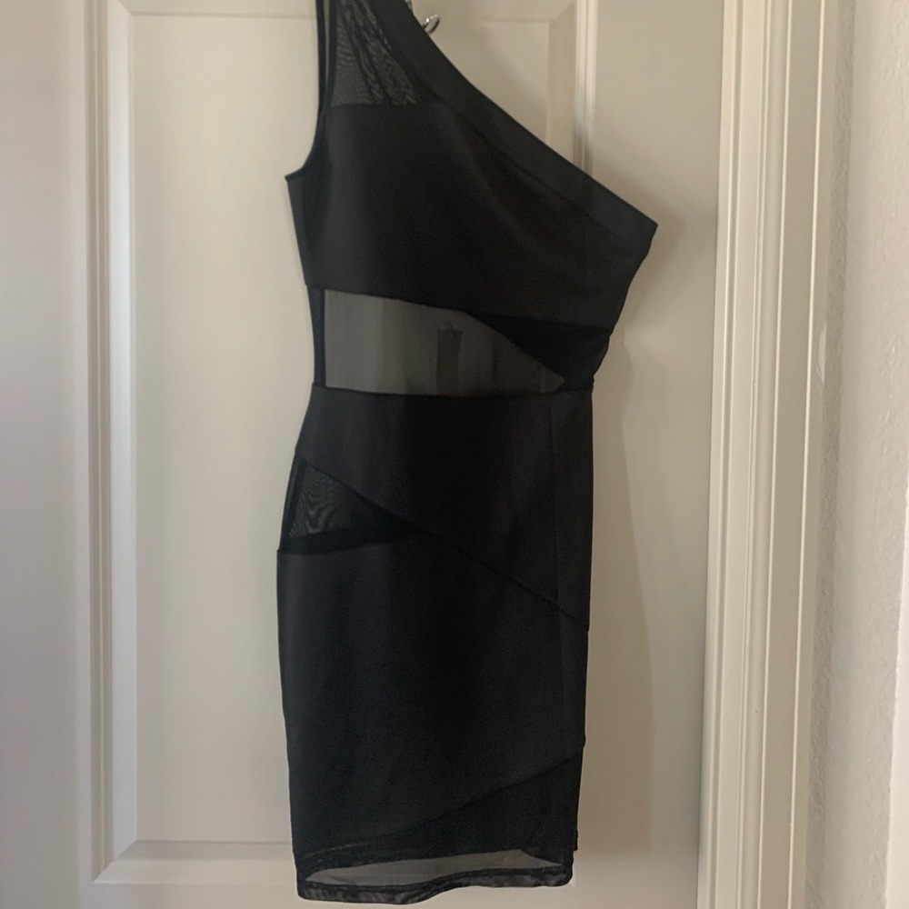 NWT Tobi Off Shoulder Dress w Mesh cutouts